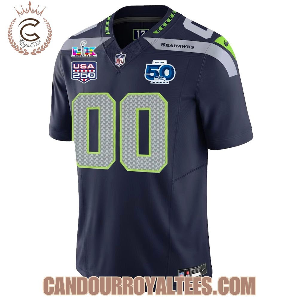 Seattle Seahawks USA 250 Super Bowl Jersey