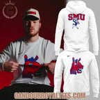 SMU Mustangs Throwback Mascot Hoodie
