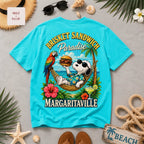 Snoopy Margaritaville Tropical Beach Summer Vacation 3D T-Shirt