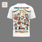 Snoopy Peanuts Cinco de Drinko Mexican Fiesta 3D T-Shirt