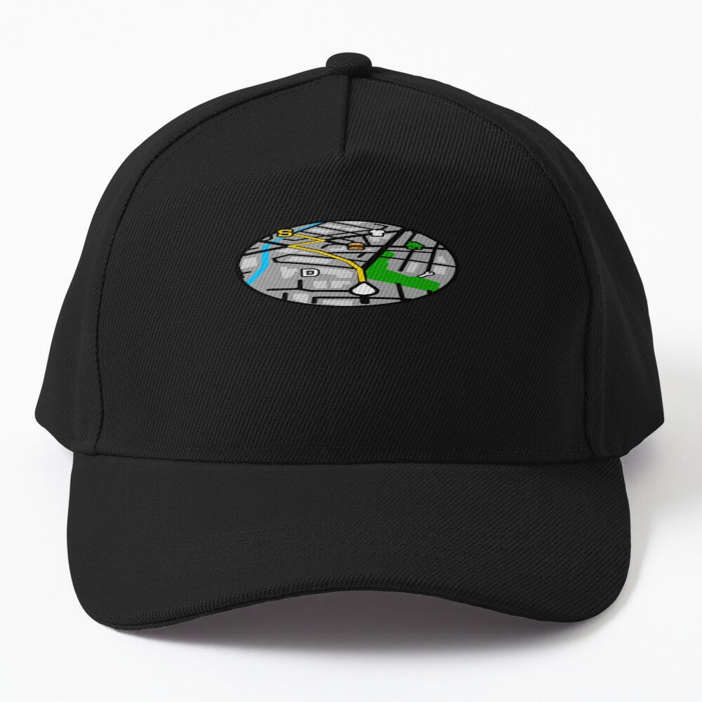 Grand Theft Auto Game Map Hat