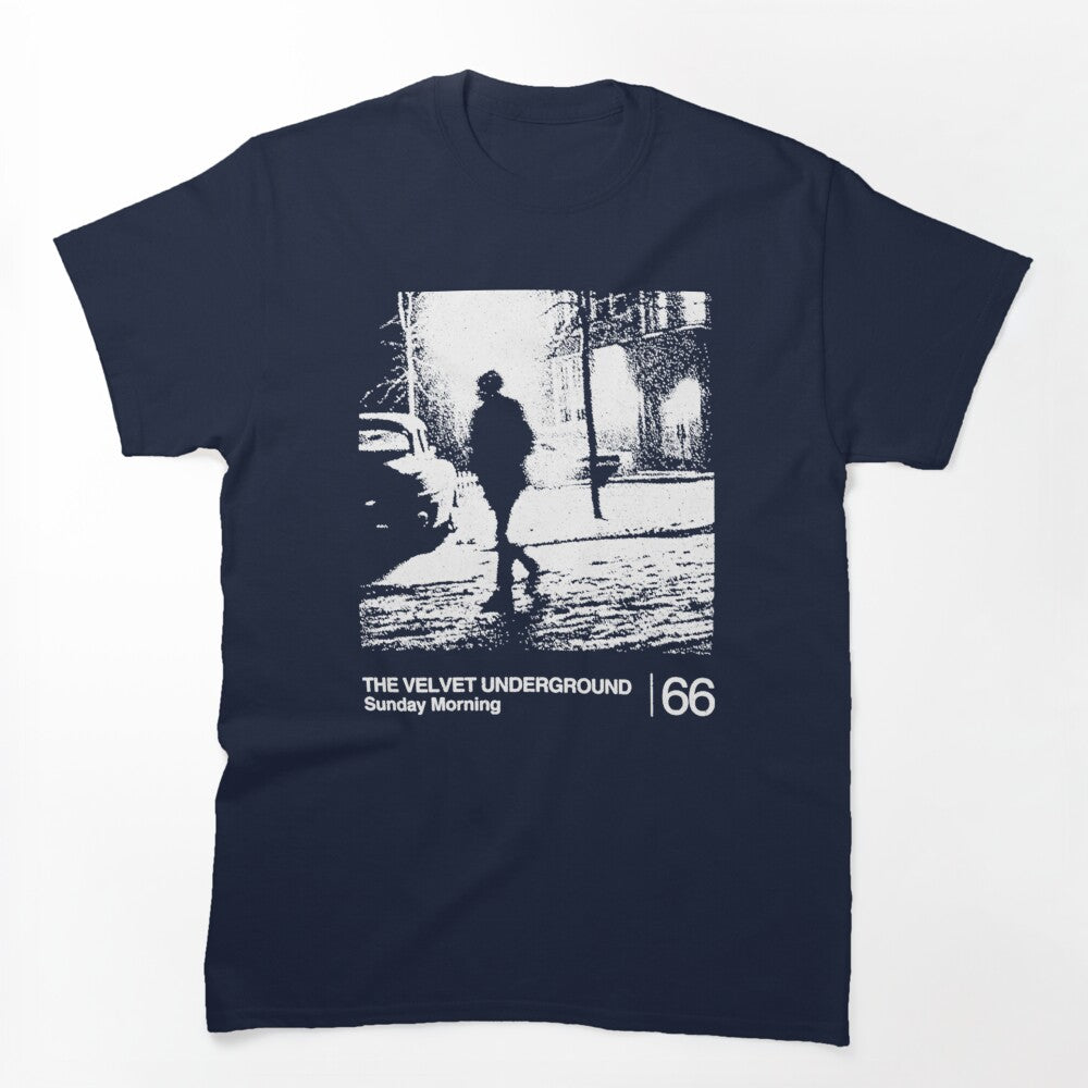 Sunday Morning The Velvet Underground Minimalist Graphic Artwork Shirt