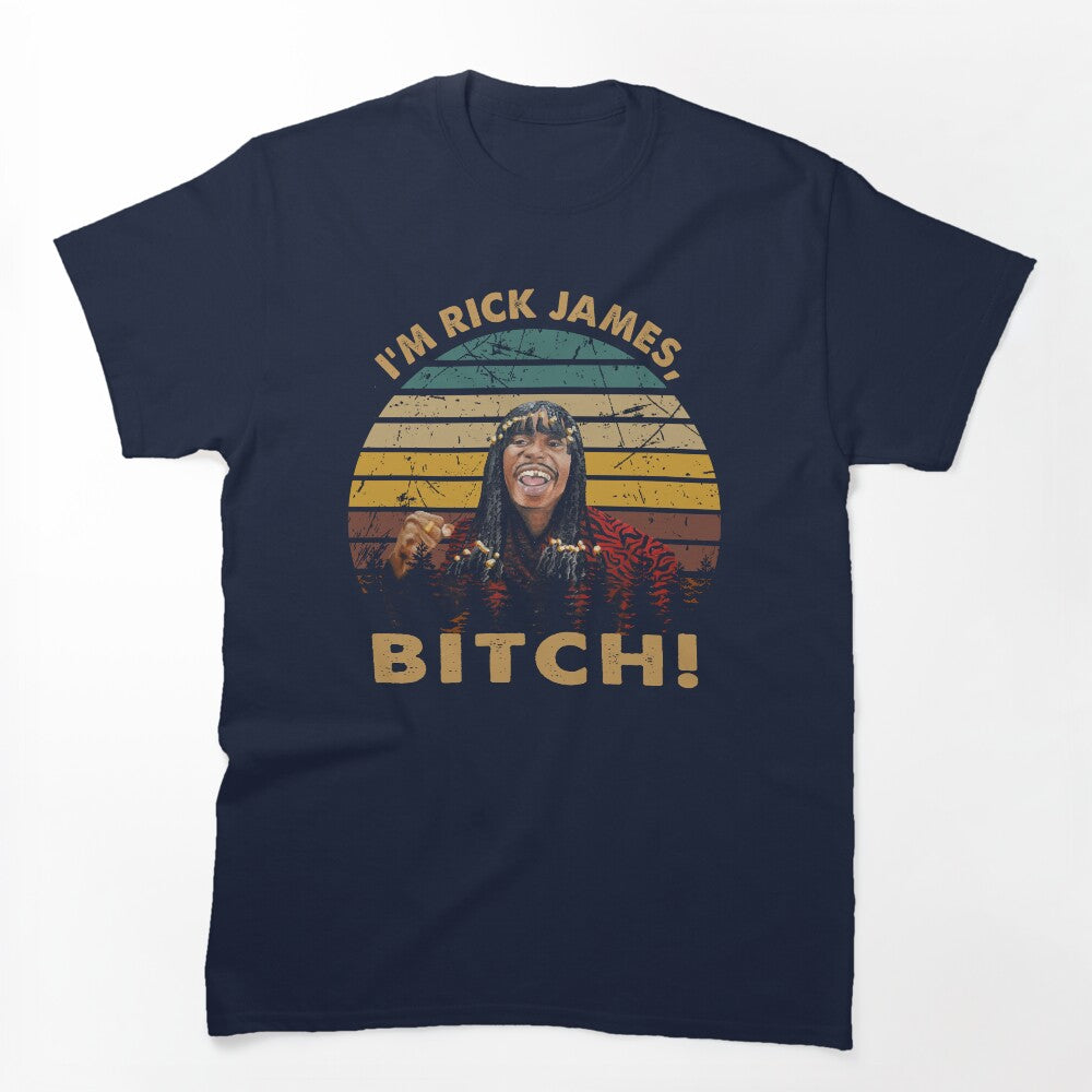 Graphic I'm Rick James Bitch! Love Pop Music Shirt