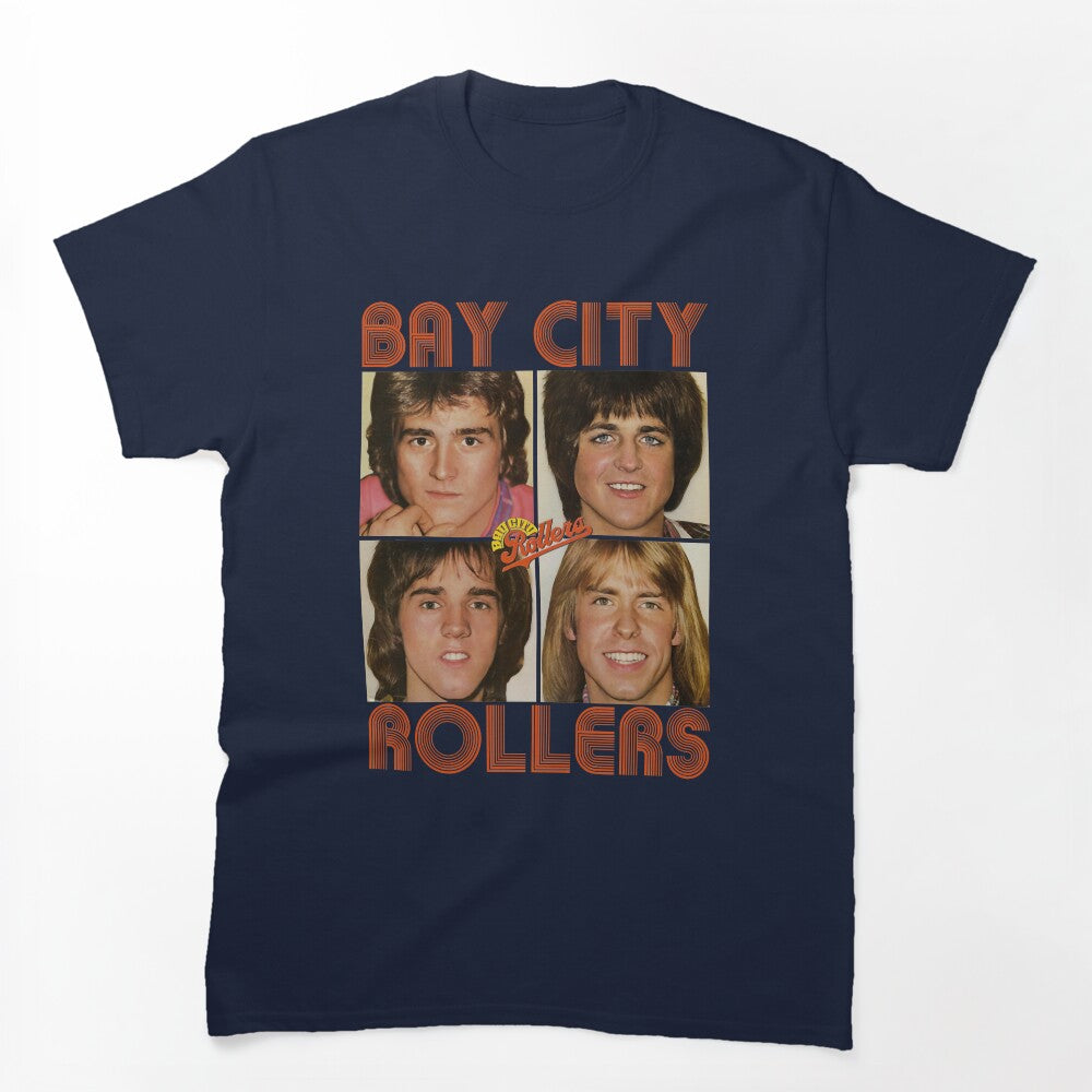 Special Present Band Bay City Rollers Music Rock Awesome For Movie Shirt