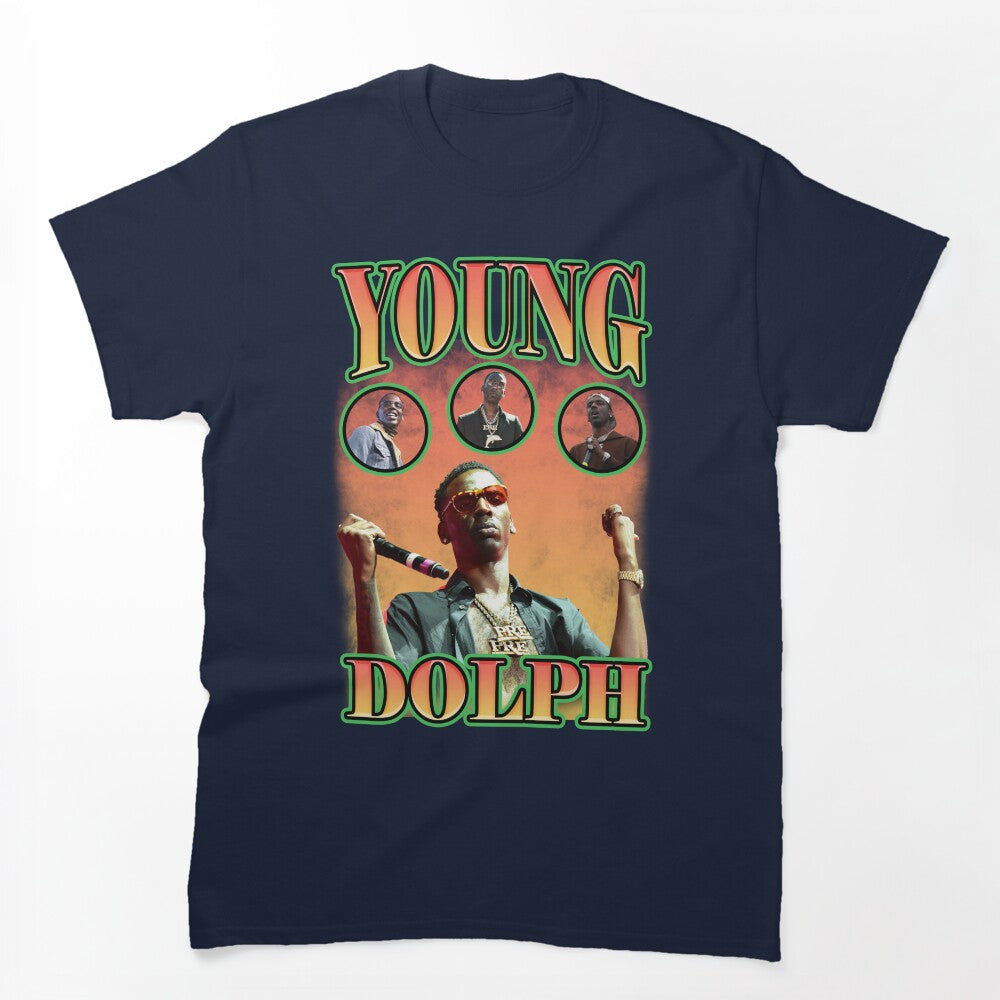 Young Dolph Orange Bootleg Vintage Shirt