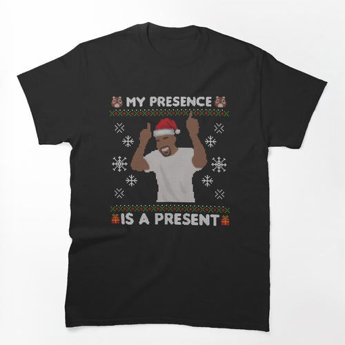 Kanye West Ye Hip Hop Rap Ugly Christmas Sweater My Presence Is A Shirt
