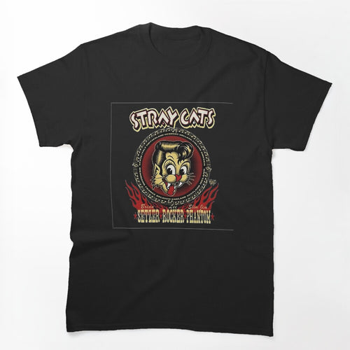 Stray Cats Band Rockabilly Shirt