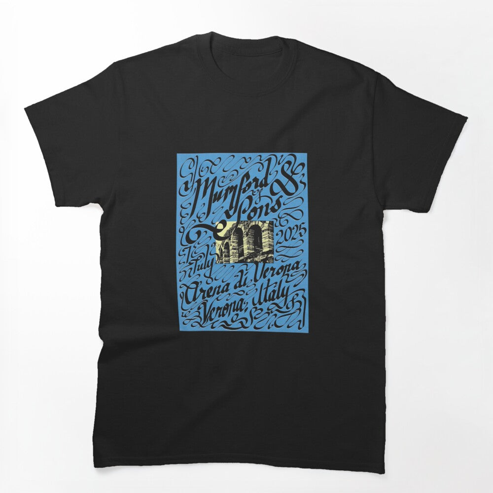 Mumford & Sons Verona Tour 2025 Shirt