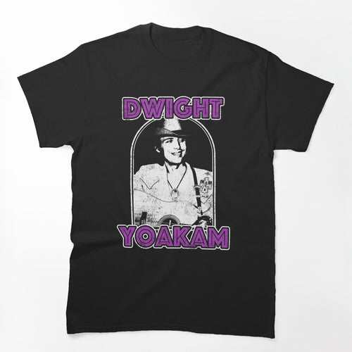 Dwight Yoakam Retro Aesthetic Fan Art Design Shirt