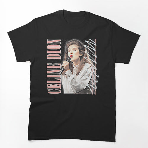 Pop Vocalist Style Portrait Shirt