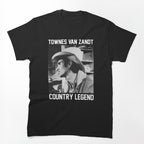 Country Legend Townes Van Zandt For Mens And Womens Shirt
