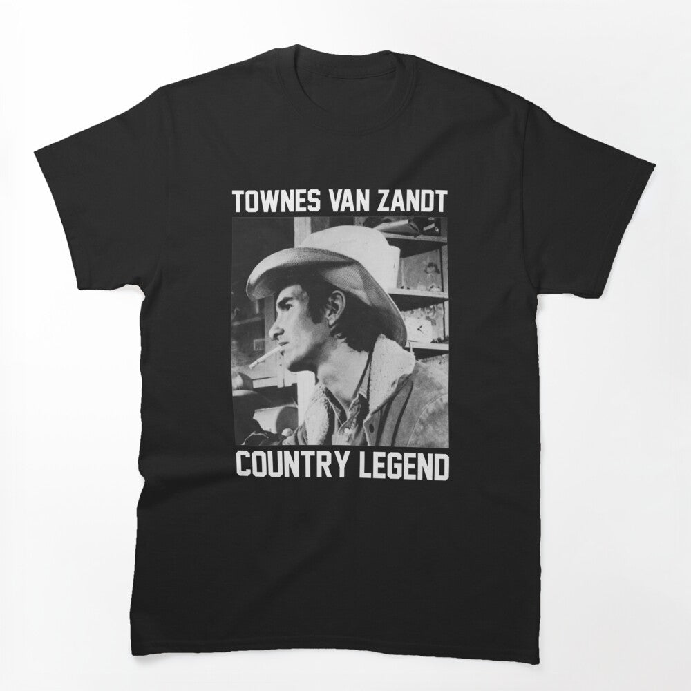 Country Legend Townes Van Zandt For Mens And Womens Shirt