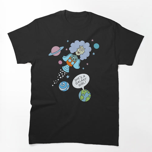 Interplanet Janet - Galaxy Girl Shirt