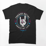 Thrash Metal - Headbanger Devil Horns Metalheads Shirt