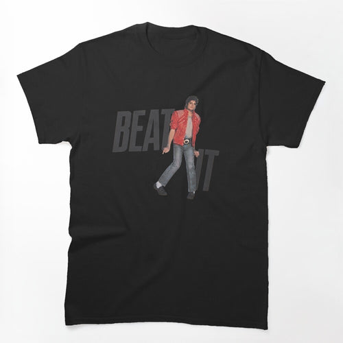 Retro Pop Dance Tribute Iconic Red Jacket & 80s Music Style Shirt