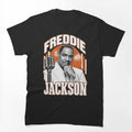 Freddie Jackson Portrait Vintage Microphone Look Shirt