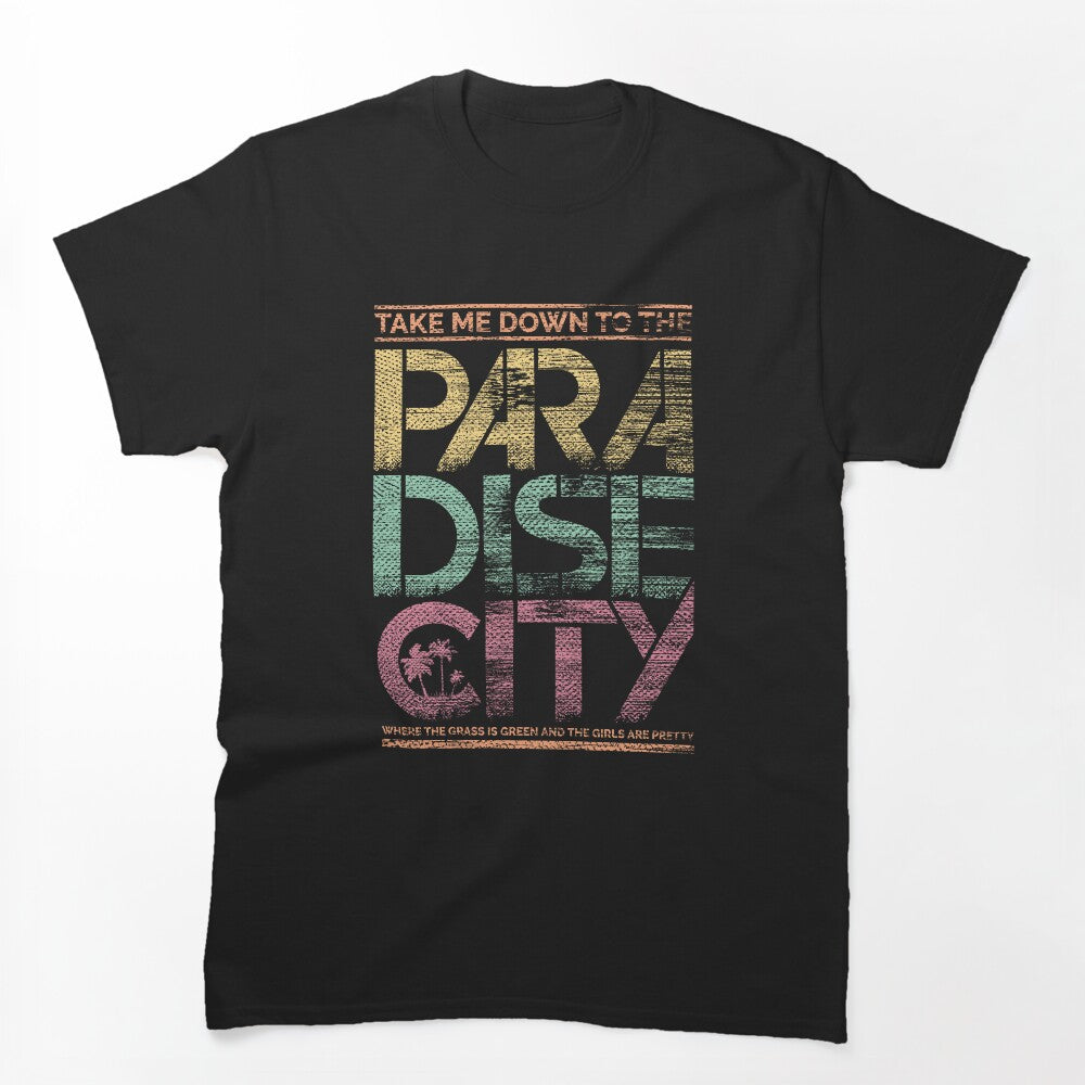 Guns N Roses - Paradise City Lyrics Shirt
