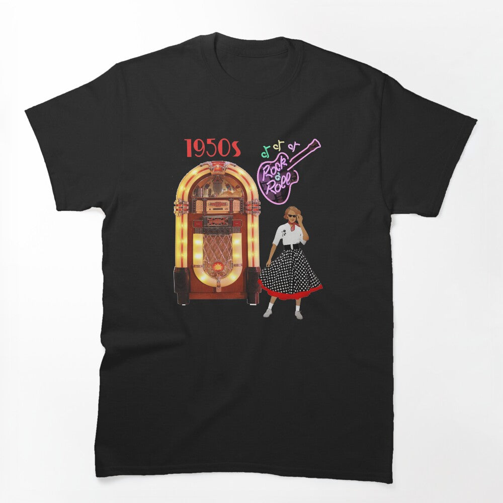 Rock And Roll Vintage Jukebox Shirt