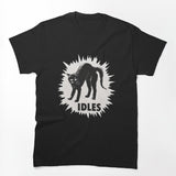 IDLESS Blacks Cát Punk Rock Band Shirt
