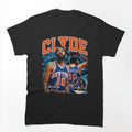 Walt Frazier Clyde New York Basketball Legend Signature Vintage Retro Shirt