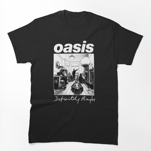 Oasis Definitely Maybe Album Cover Artwork Shirt