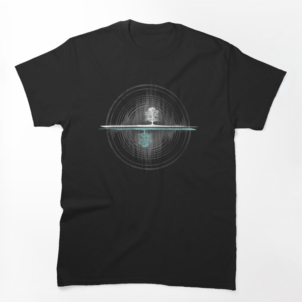 Yin Yang Tree Of Life Soundwave Shirt