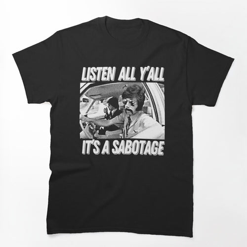 Sabotage Boutique Beastie Boys Old Style Fan Art Shirt