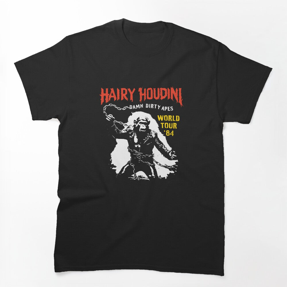 1980s Heavy Metal Band Hairy Houdini Shirt