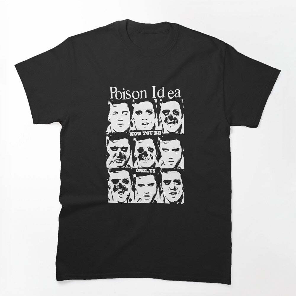 Poison Idea Hardcore Punk Portrait Design Shirt