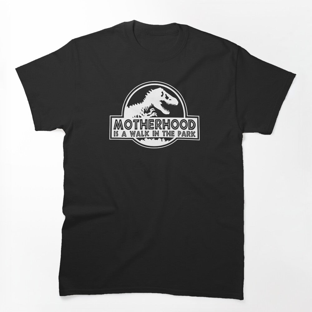 Motherhood Is A Walk In The Park Mother's Day Jurassic 2 Shirt