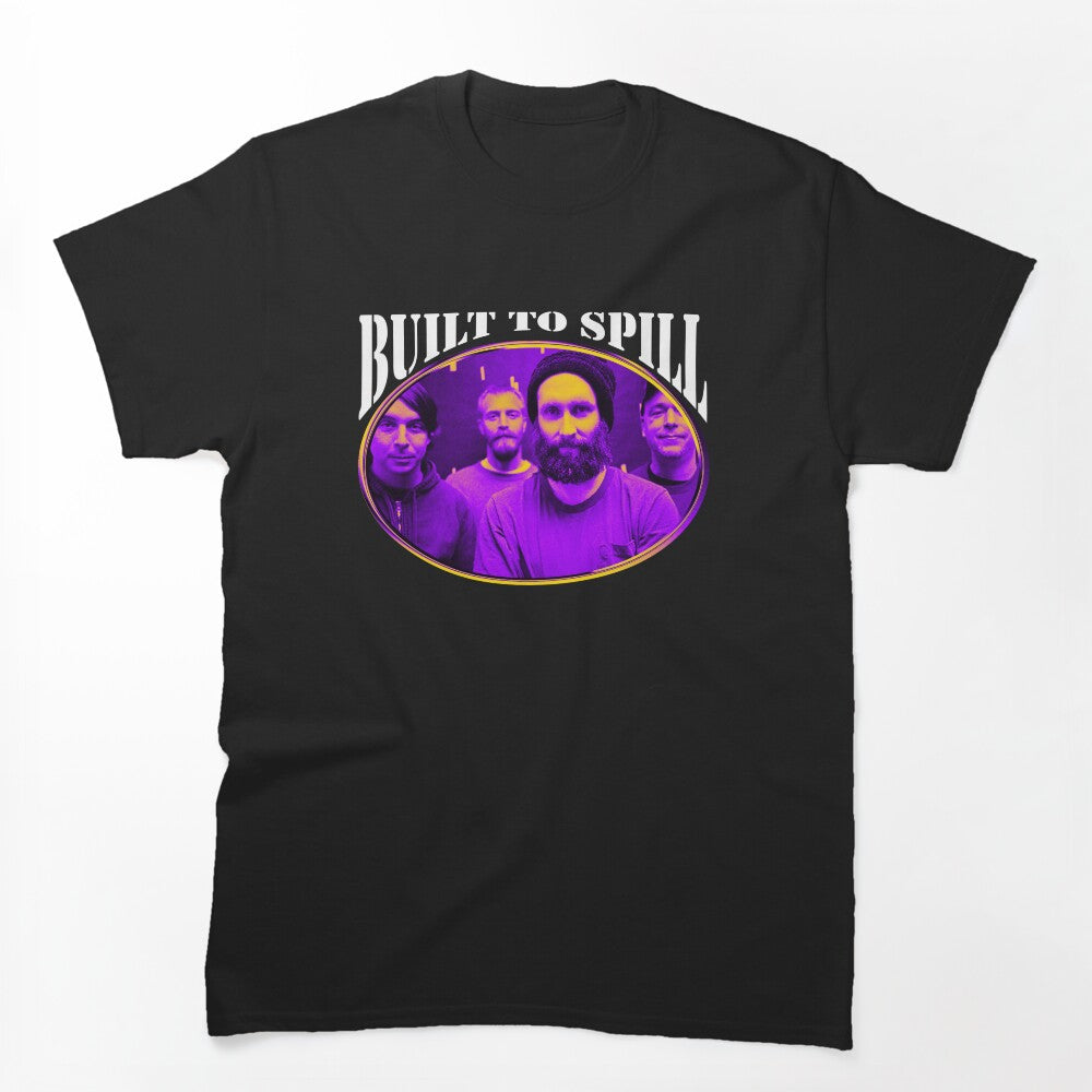 Oval Circle Purple Yellow Shirt