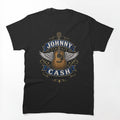 Vintage Country Outlaw Acoustic Guitar Wings Shirt