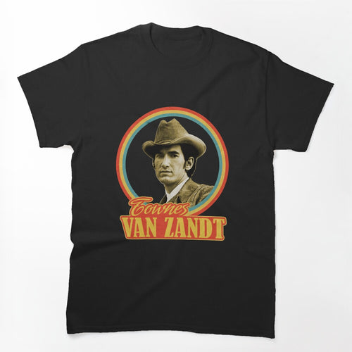 Vintage Retro Townes Van Zandt Mens And Womens Shirt