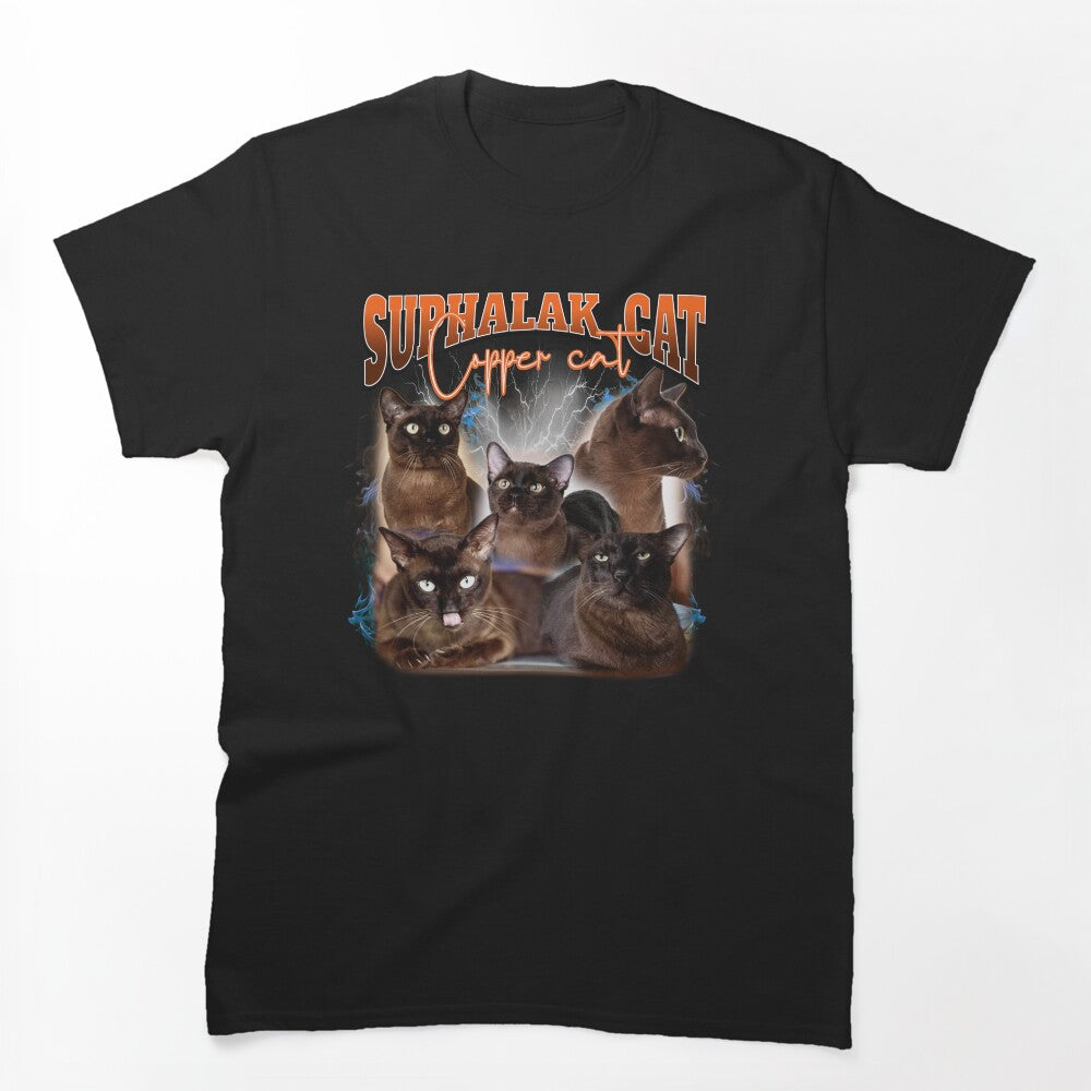 90s Bootleg Suphalak Thai Copper Cat Retro Shirt