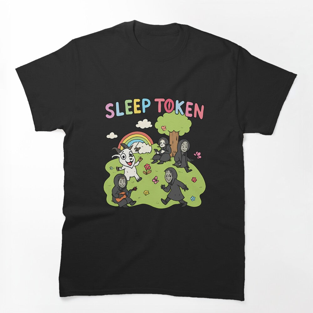 SleepTokens Goat Band Cartoon Shirt