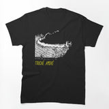 White Threshold Post Hardcore Band Shirt