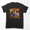 Typography Glam Metal Band Music Shirt