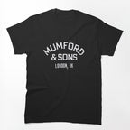 Mumford & Sons Black Vintage London Uk Shirt