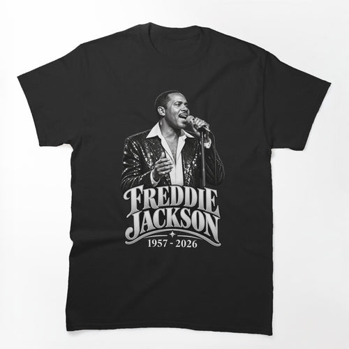Freddie Jackson Sequin Jacket Singing Performance 1957 2026 Shirt