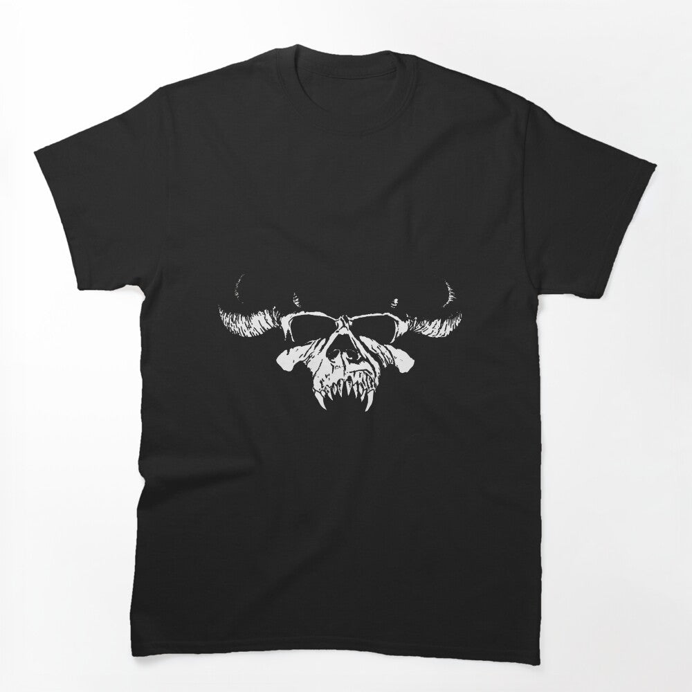 Danzig Skull Head Retro Halftone Art Styl Shirt