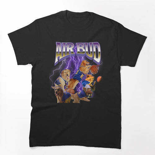 90s Air Bud Bootleg Parody Shirt