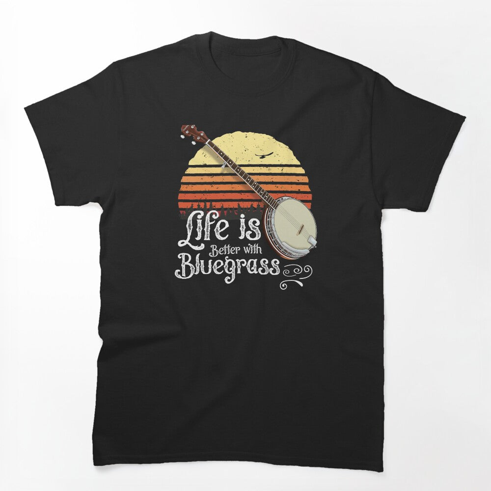 Bluegrass Life 5 String Banjo Player Shirt
