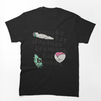 Fat Doobies & Fat Booties Trendy Cannabis Stoner Humor Graphic Shirt