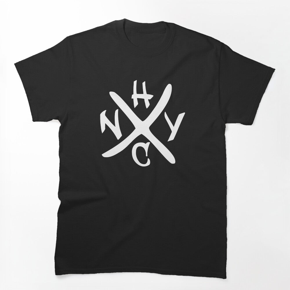 NYHC Graffiti Style White Shirt