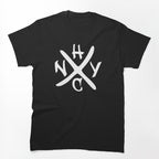 NYHC Graffiti Style White Shirt