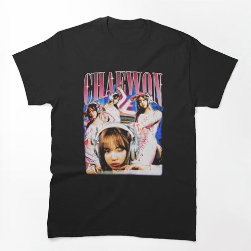 Adorable Chaewon Le Sserafim Bootleg Style Shirt