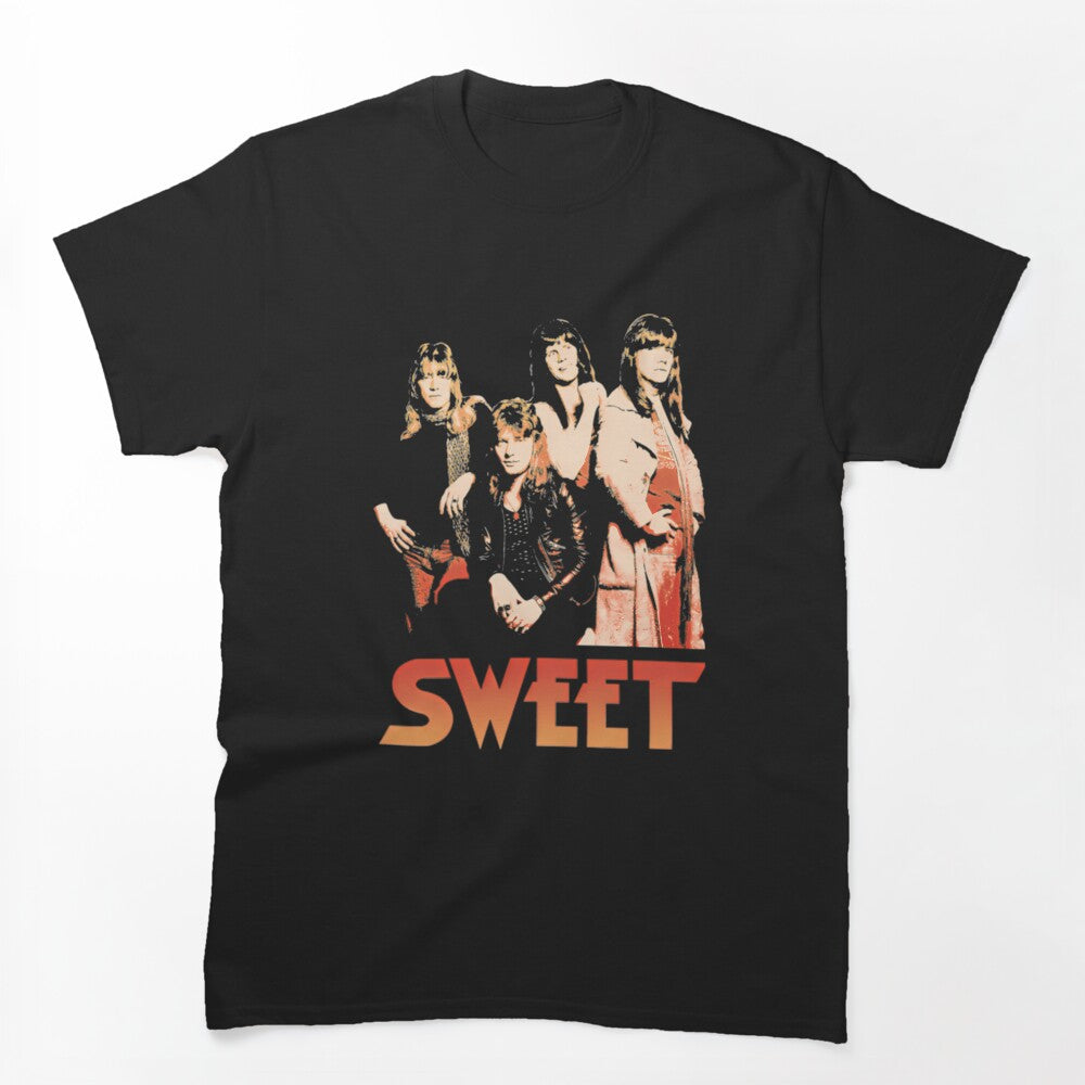 The Sweet Vintage Glam Rock Portrait Shirt