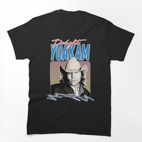 Dwight Yoakam 80s Styled Retro Design Shirt