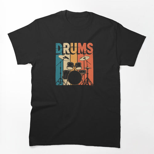 Colorful Drum Set Shirt