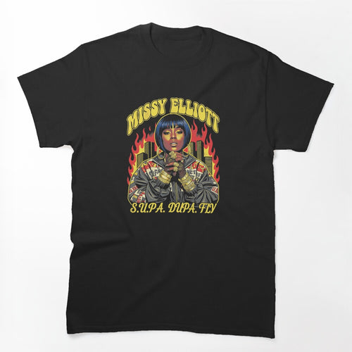 Missy Elliott Face Retro Bootleg Shirt